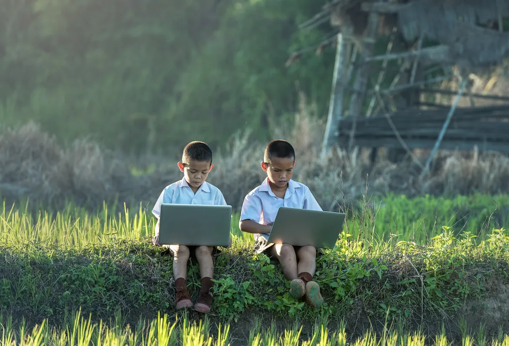 Children learning